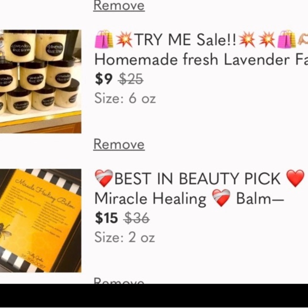 SPECIAL 🛍️ ORDER 🛍️ HEALING Balm/scrub bundle